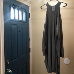 Torrid grey open shoulder dress Size 2